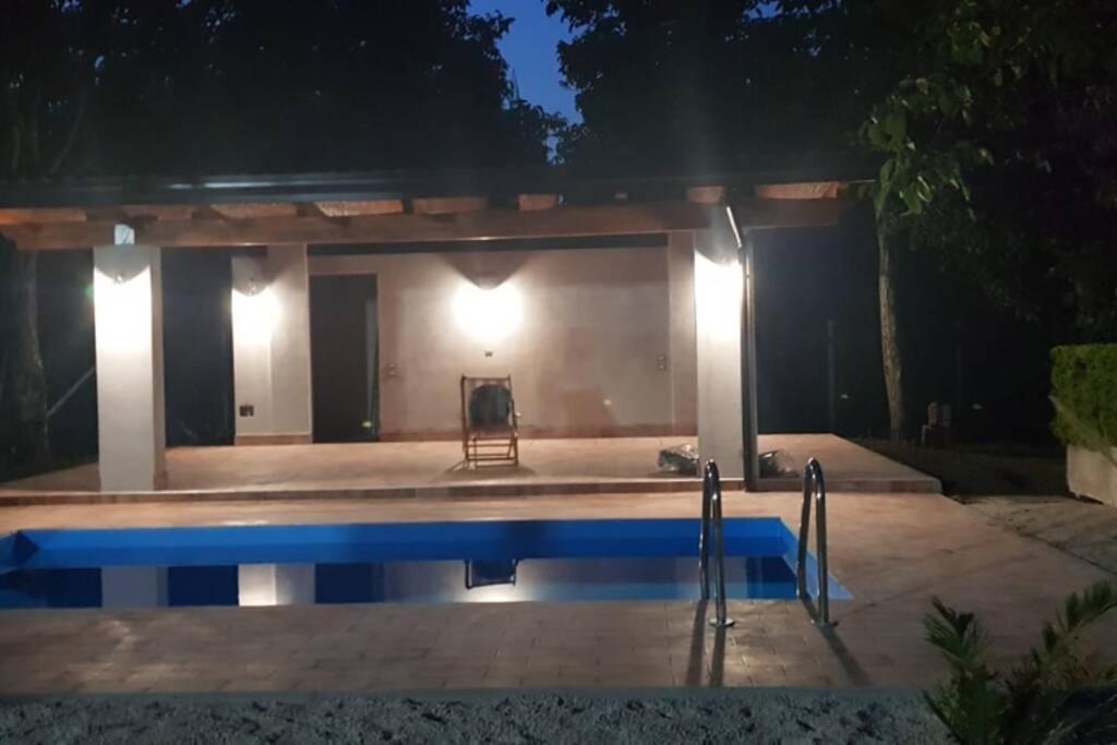 Casa Oasi Della Pace Villa Striano Buitenkant foto