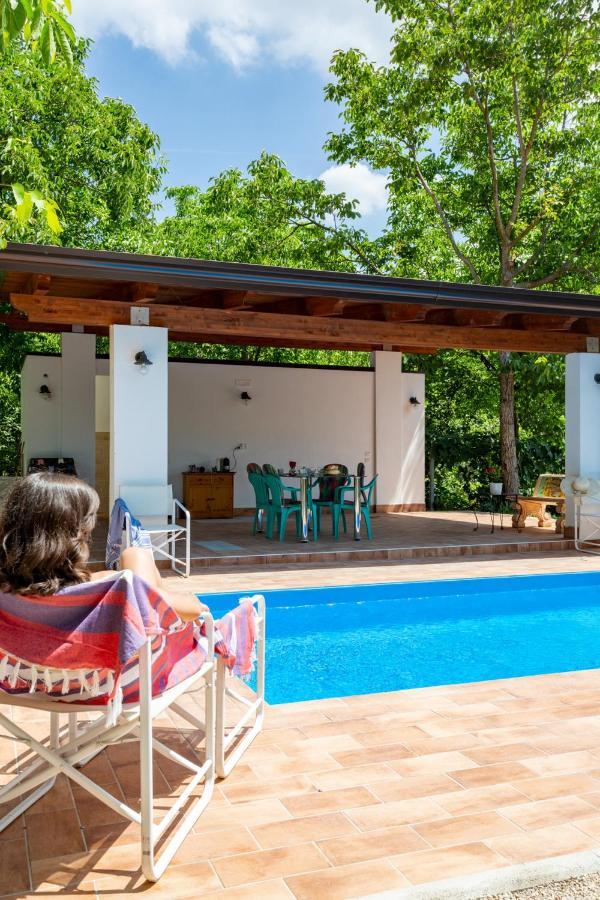 Casa Oasi Della Pace Villa Striano Buitenkant foto