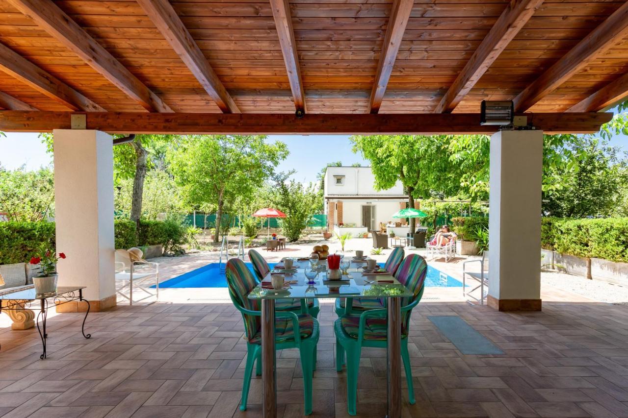 Casa Oasi Della Pace Villa Striano Buitenkant foto